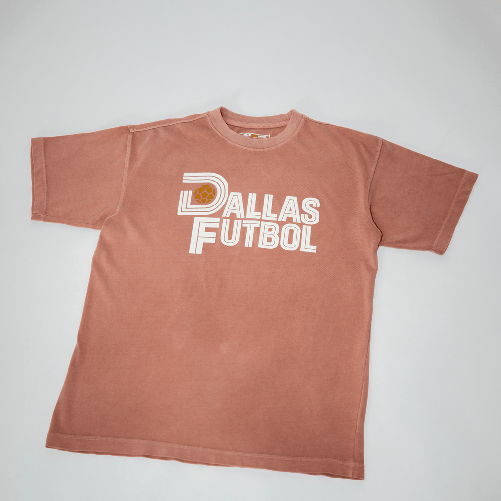 Washed Red - Dallas Futbol Tee