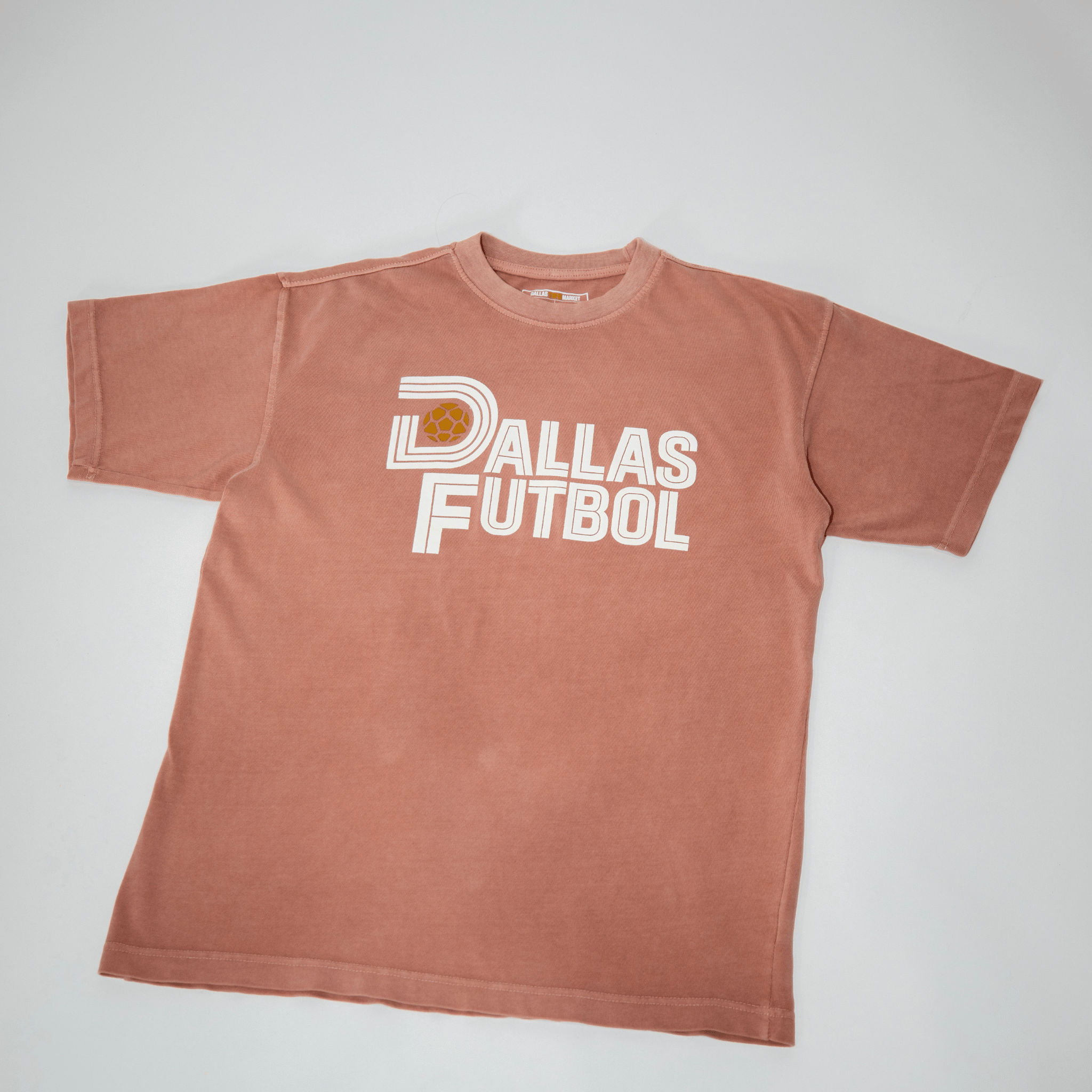 Washed Red - Dallas Futbol Tee